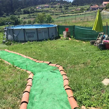 Cama Matrimonial En A Armenteira Quarto em Acomodações Particulares *